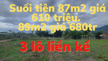 BÁN ĐẤT SUỐI TIÊN DIÊN KHÁNH | NHÀ ĐẤT NHA TRANG 79( Đã Bán)