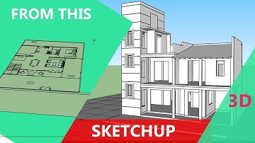 Sketchup 3D Build from scratch #01 - Sinhala