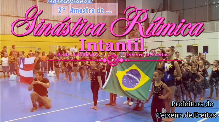 COMPLETO Ginástica Rítmica Infantil solo e coletiva, profissional e iniciante em Teixeira de Freitas