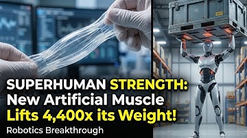 New Artificial Muscle Lets Humanoid Robots Lift 4,400× Their Weight — Game-Changing Innovation!