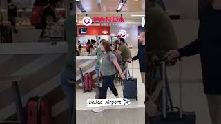 DFW Airport Struggles : Panda Express VS The Longest Line Ever 🐼🥡