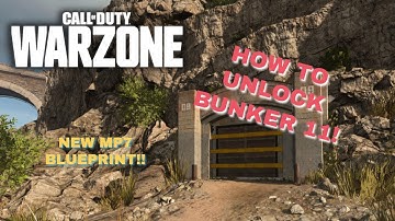 How to access BUNKER 11! Unlock the new MP7 Blueprint!