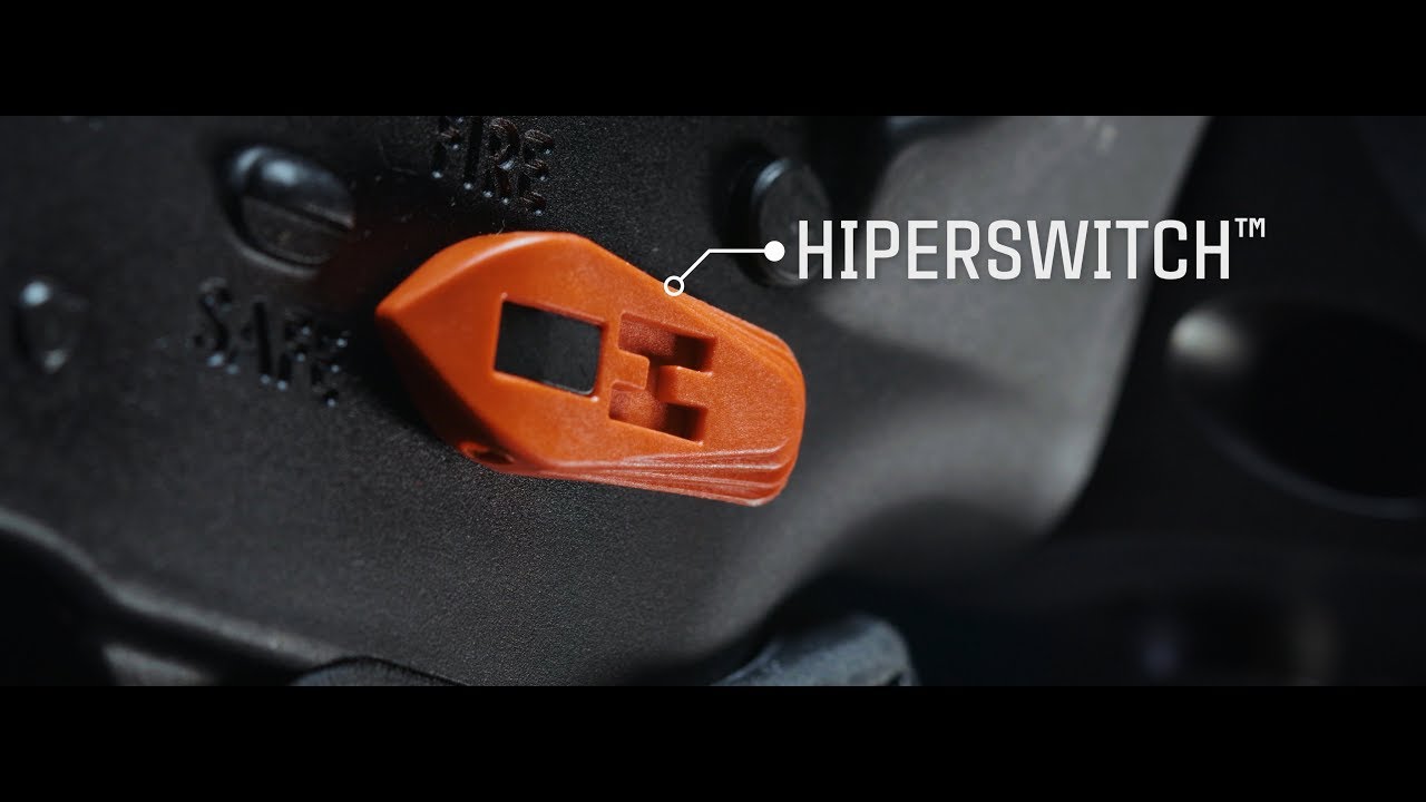 HIPERSWITCH, 60 deg Ambidextrous Safety Selector