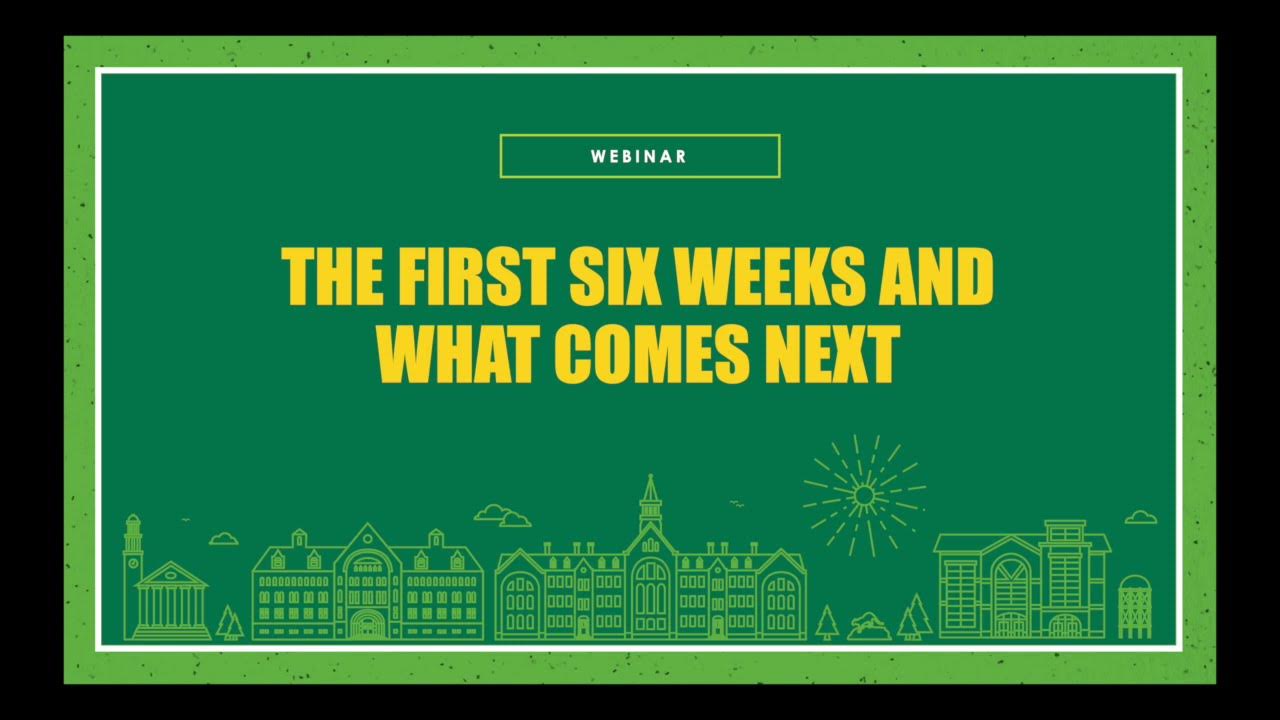 UVM Fall 2021 The First Six Weeks and What Comes Next YouTube