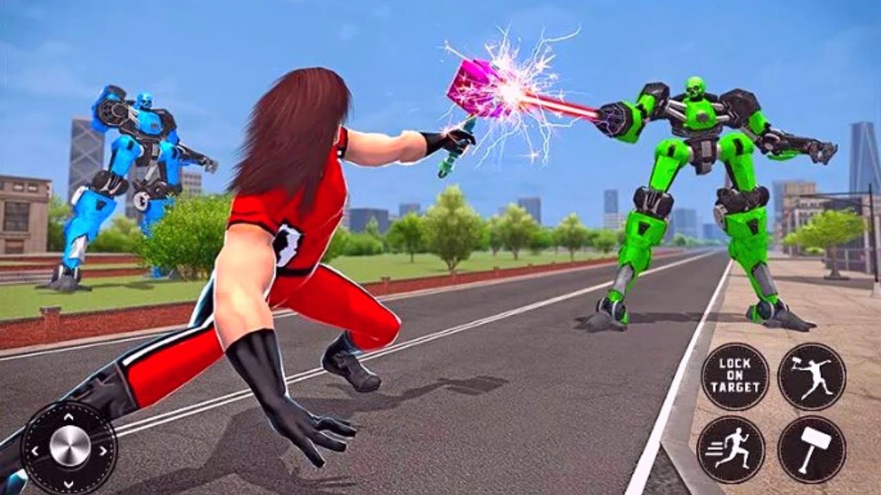 Light Speed Hammer Hero City Crime Hammer Hero War Android Gameplay