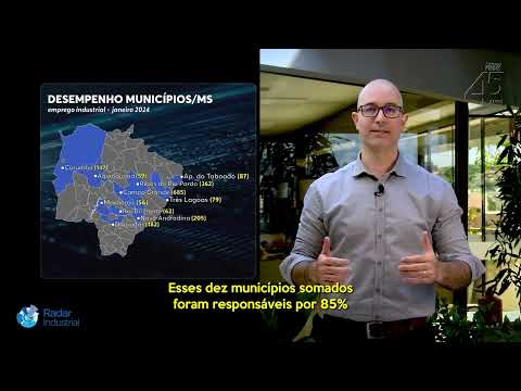 Indústria de MS gerou 2.252 novos postos formais de trabalho em janeiro