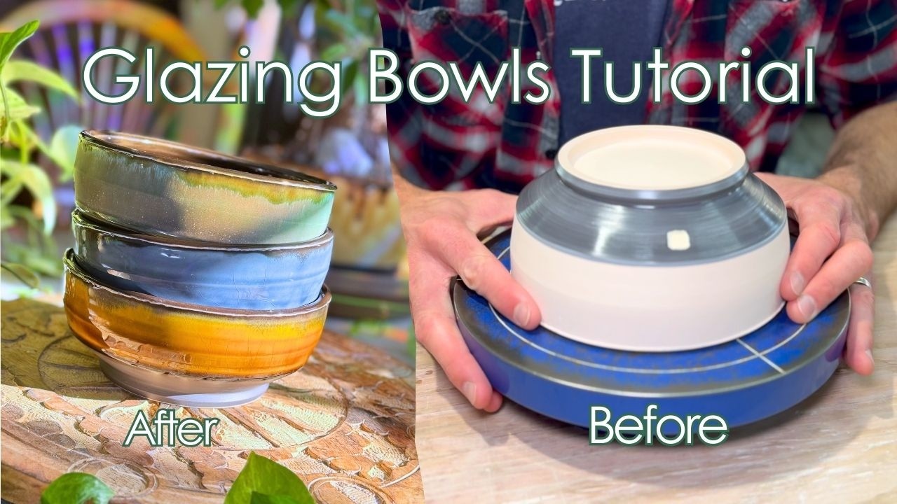 How to Glaze a Bowl | Demo+ Instructions