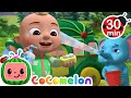 The Dirty Bus Song 🚌🧼 | CoComelon - Animal Time | Nursery Rhymes &amp; Kids Songs | After School Club