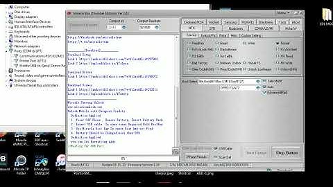 oppo F3 pattern and frp unlock with Miracle box