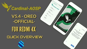 Cardinal AOSP 5.4 | OREO | OFFICIAL For Redmi 4/4x (santoni)  | 5 march build