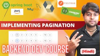  Implement Pagination in very simple ways in API | Spring Boot | Backend Course in Hindi