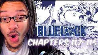 Blue Lock Manga Reading: Team Blue Lock vs. U20 Japan - Chapters 112-115