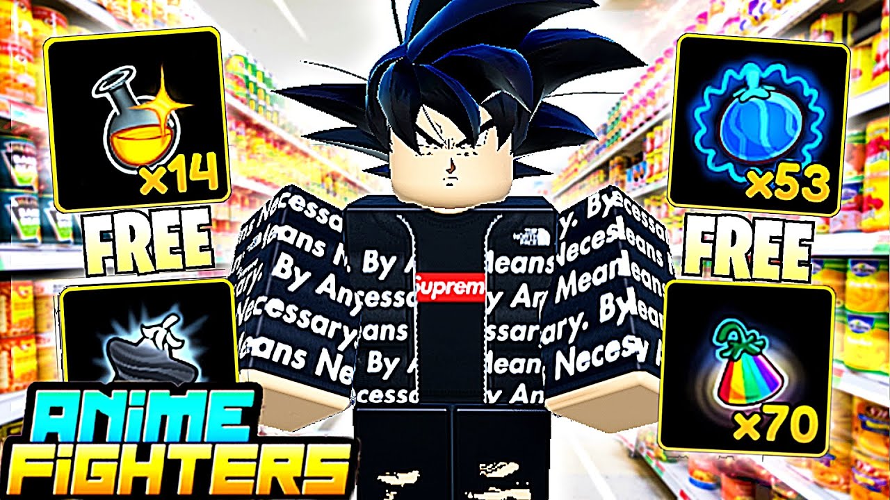 I Unlocked TRADING + FREE SHINY POTION In Anime Fighters! Noob To