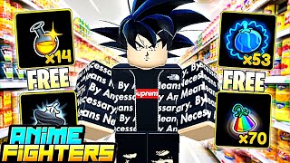 I Unlocked TRADING + FREE SHINY POTION In Anime Fighters! Noob To Pro/Free To Play! (EP 26) | Roblox