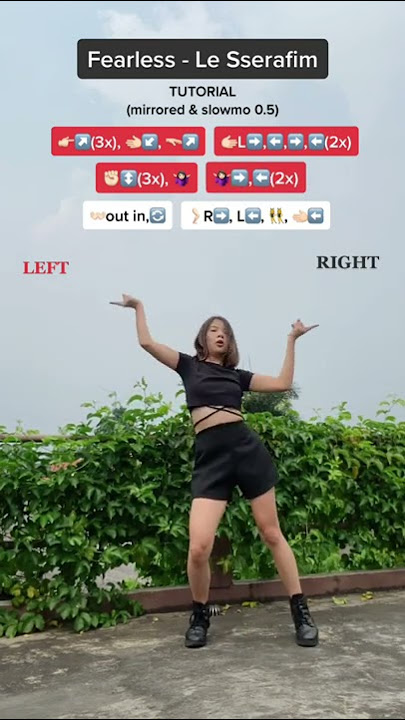 [TUTORIAL] Fearless - Le Sserafim (르세라핌) Dance Cover by @patriciafebriola