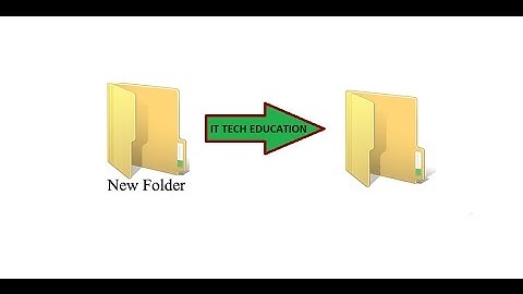 How to save folder without name