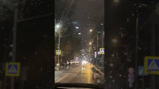 Москва. Зеленодольская улица. Дождь. Вечер #вечерняямосква #прогулкапомоскве #зеленодольскаяулица