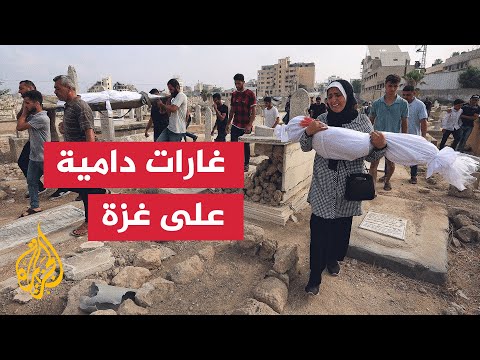 استشهاد 24 فلسطينيا بينهم 5 أطفال في غارات إسرائيلية على غزة