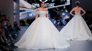 Sima Couture Bridal Spring 2025 | Barcelona Bridal Fashion Week  4K