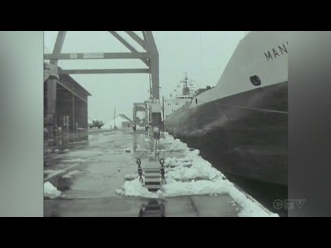 1968: Port of Montreal handles its first container ship