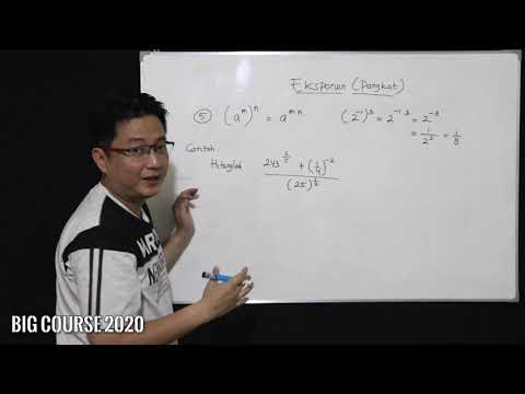 Video: Dalam polinomial eksponen variabel selalu ?