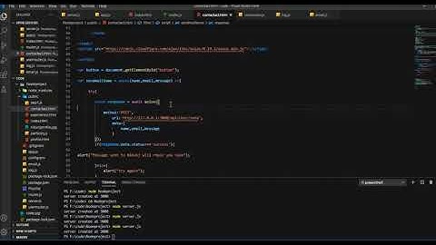 Http request using Axios in node js in (hindi)