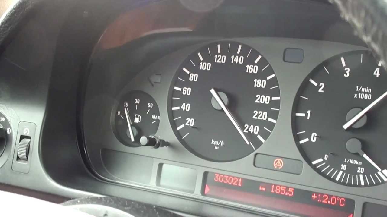 BMW 540i Vmax [with limiter] - YouTube
