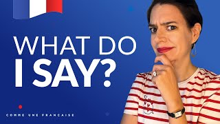 Learn French: How to start a conversation in French