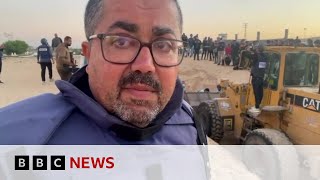 Reporting Gaza: the challenge of being a journalist and a resident | BBC News