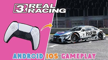 Real Racing 3 PS5 Controller Support IOS Android Gameplay