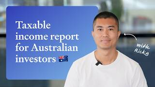 Sharesight - Taxable income report for Australian investors