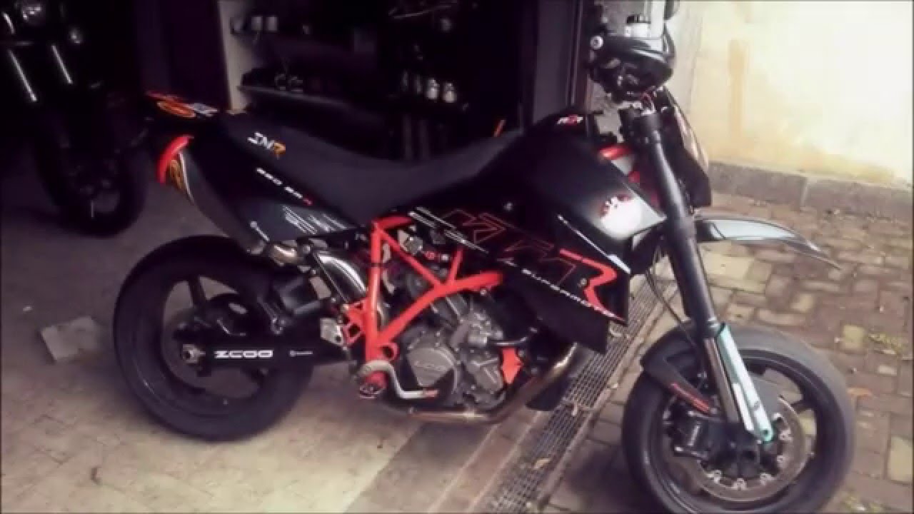KTM 950 SMR Sound FMF - YouTube