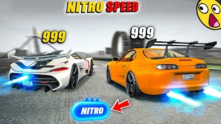 NITRO SPEED 999 vs 999 🚀 INSANE SUPERCAR RACE! 😱 | Extreme Car Driving Simulator screenshot 2