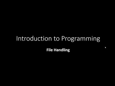 Lecture_19(File Handling 1)