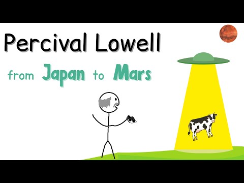 The Man who was Obsessed with Mars | History |  Mistranslations | Japan | Canals | Percival Lowell