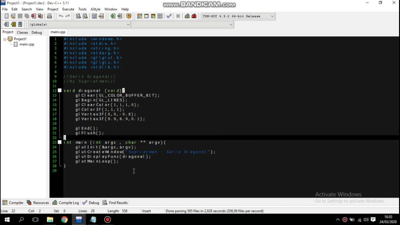 GRAFIK KOMPUTER - TUTORIAL MEMBUAT OBJEK SEDERHAN DENGAN APLIKASI DEV ...