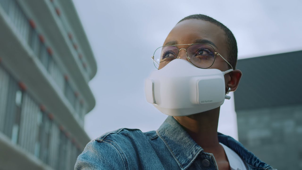 LG Puricare™ маска - очиститель воздуха