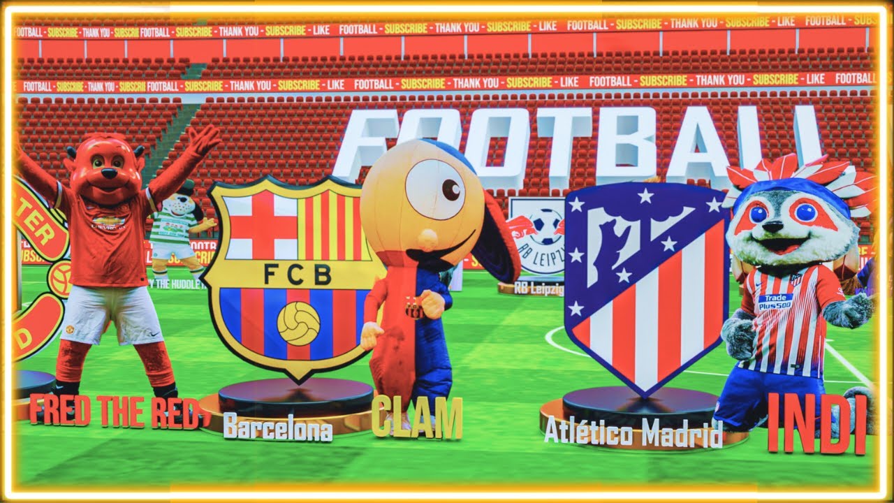Top Football Club Mascots ⚽ 2024