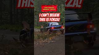 Rally in Forza is surprisingly good! #Forza #rally #subaru #simracing #drift