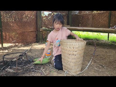 Episode Year-Old Homeless Girl Building a Bamboo House Alone in the ...