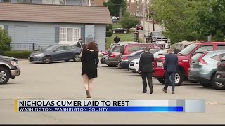 Nicholas Cumer laid to rest yesterday