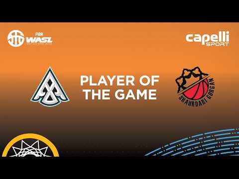 FIBA WASL S4 | POTG CAPELLI | BC ASTANA VS SHAHRDARI GORGAN | ERIC DAY