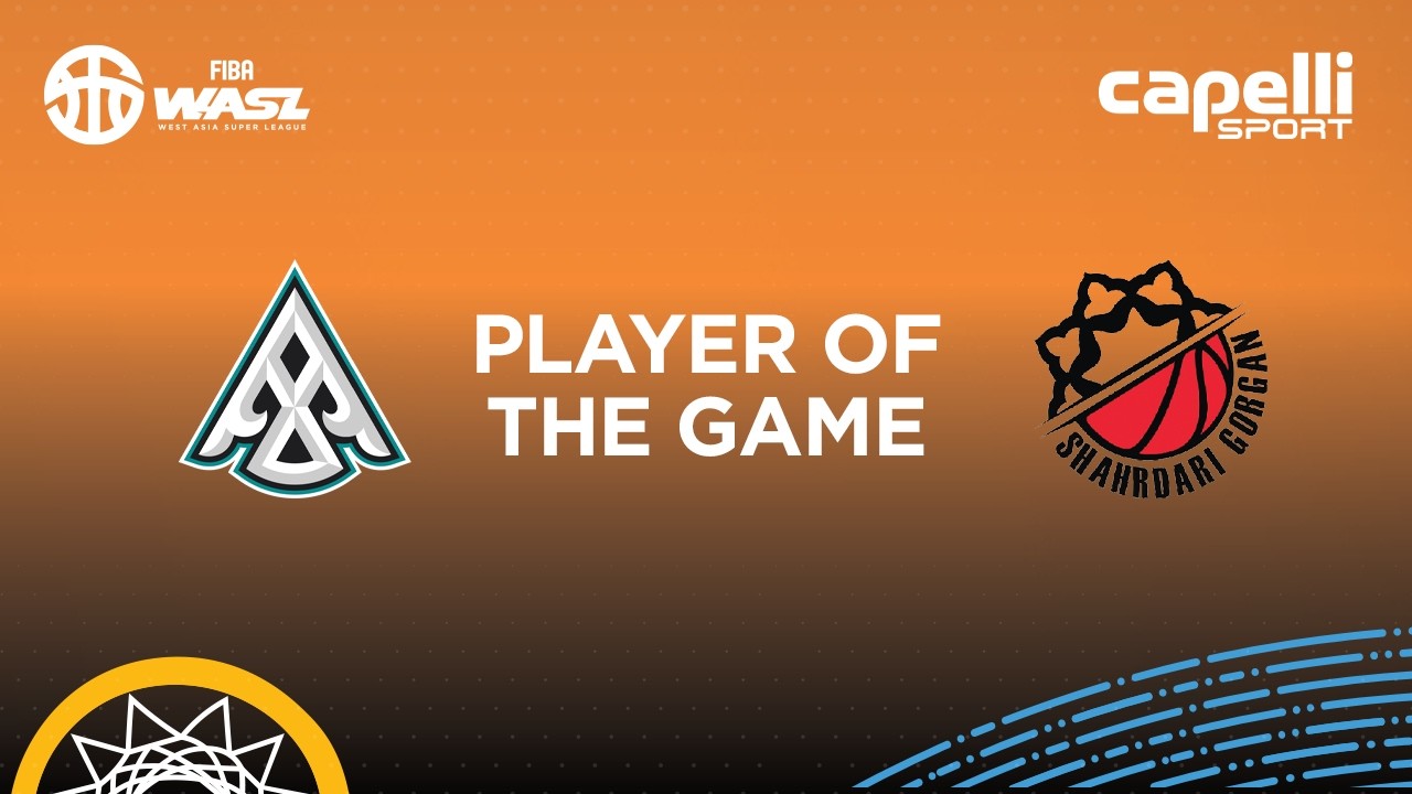 FIBA WASL S4 | POTG CAPELLI | BC ASTANA VS SHAHRDARI GORGAN | ERIC DAY