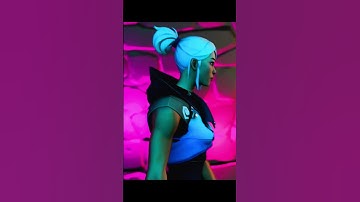 Jett 3D edit ( Blender 4k )                     #shorts #editing #valorant #blender #3d