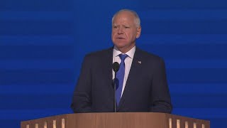 Kamala Harris' running mate Tim Walz introduces himself in star-studded day 3 of DNC