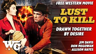 A Lust To Kill | Full Classic Western Movie | Free HD Retro 1958 Film | Jim Davis | @Western_Central screenshot 5