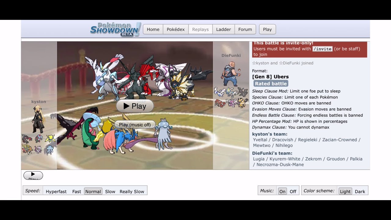 Pokemon showdown zacian sweep