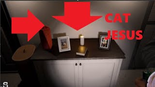 We found CAT JESUS in Phasmophobia!