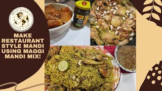 Introducing Maggie's Mandi Mix | Smocked Flavour Arabic Mandi Rice &sauce Recipe #dajajmandi
