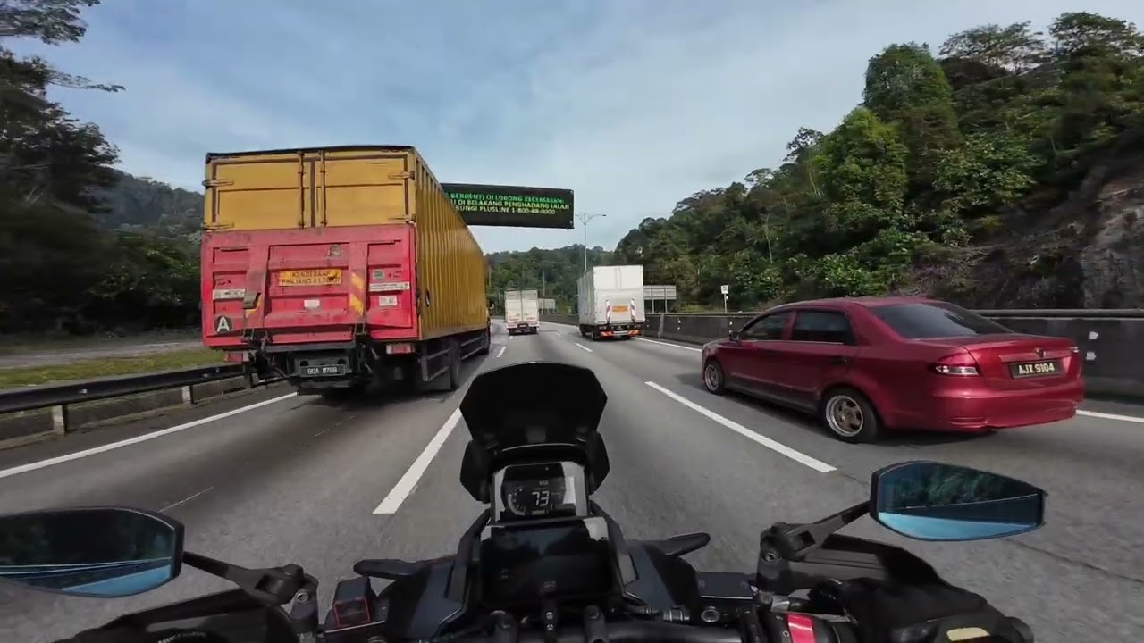 #98 | HONDA ADV 350 POV | PLUS HIGHWAY